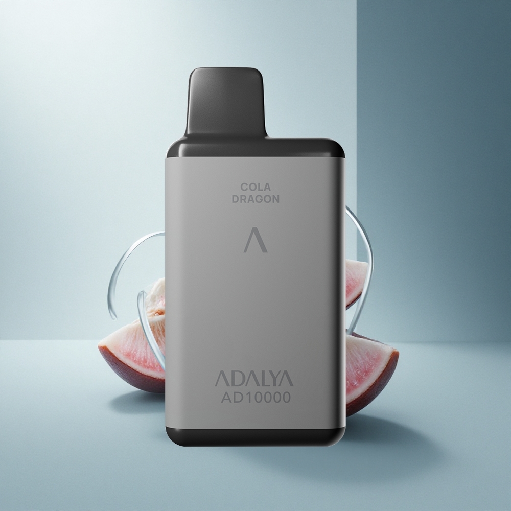 Adalya AD 10000 Puffs Дракон Кола Син Светещ Алуминий