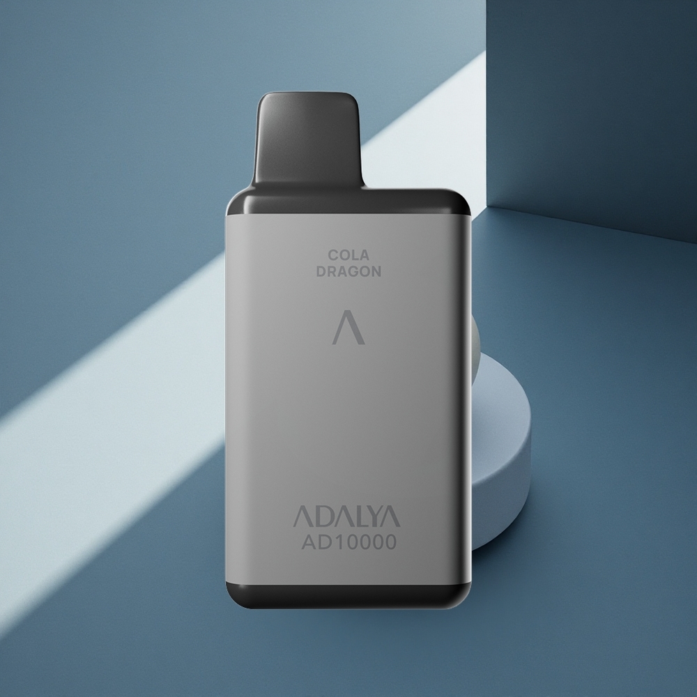 Adalya AD 10000 Puffs Берлинска нощ с алуминиева тръба и синя светлина