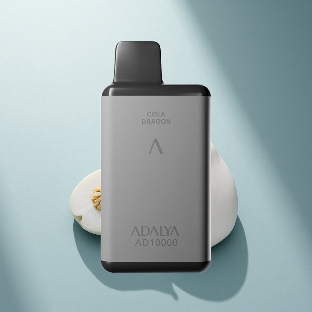 Adalya AD 10000 Puffs Хавайски сив алуминий с USB-C