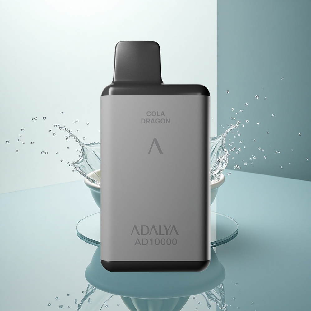 Adalya AD 10000 Puffs Кактусов Блясък - Алуминиева Тръба, Син Светлинен Ефект, USB-C