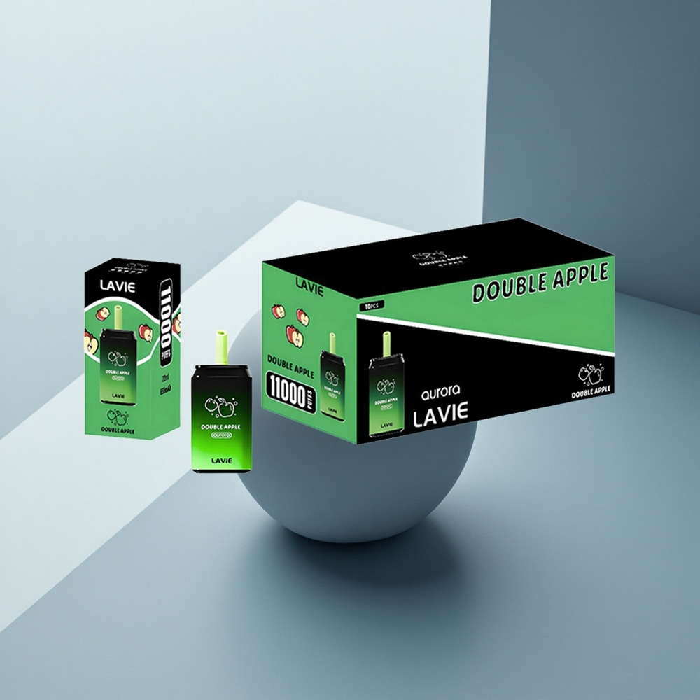 Lavie Aurora 11000 Puffs Двойна Ябълка 650mAh Type C