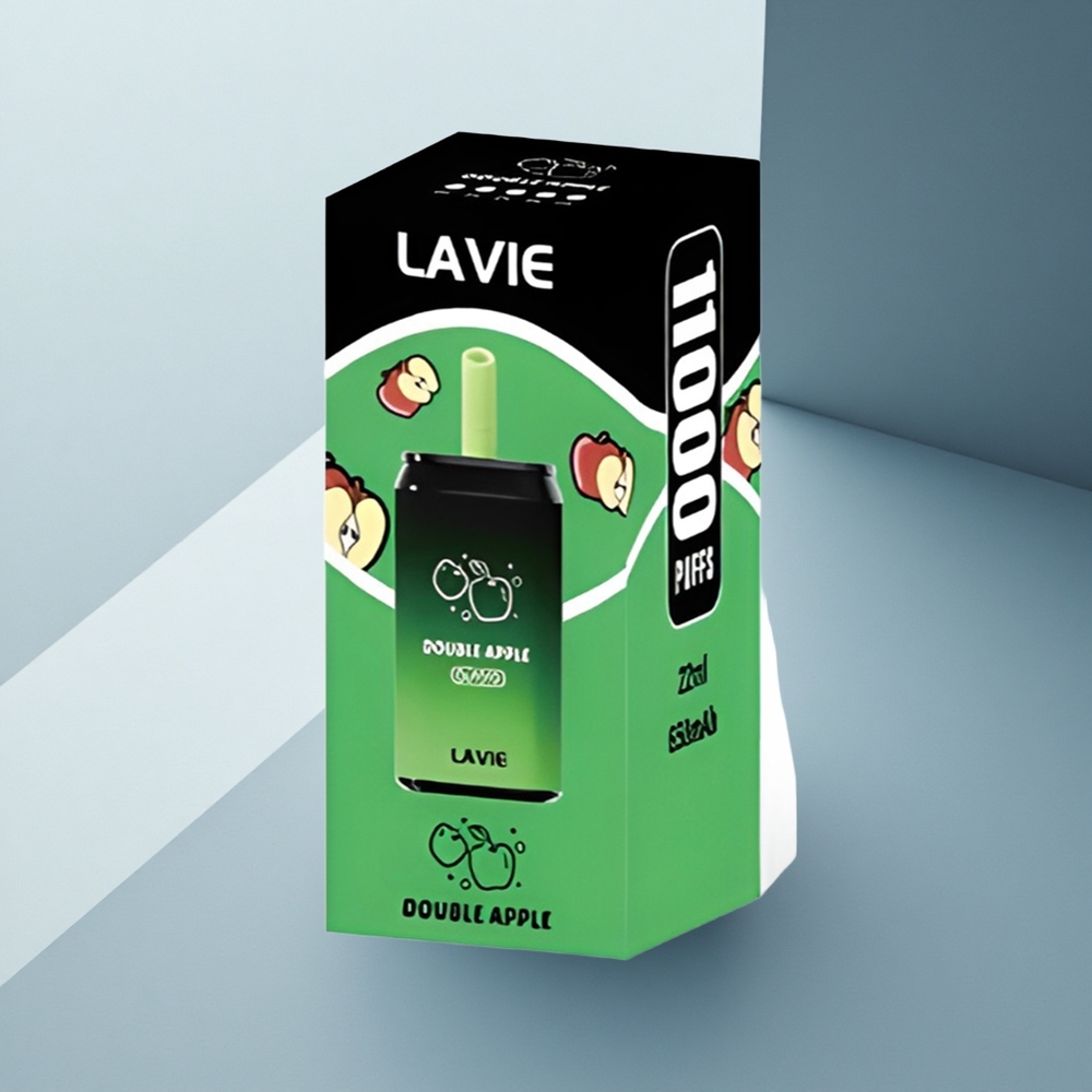 Lavie Aurora 11000 Puffs Двойна Ябълка 650mAh Type C