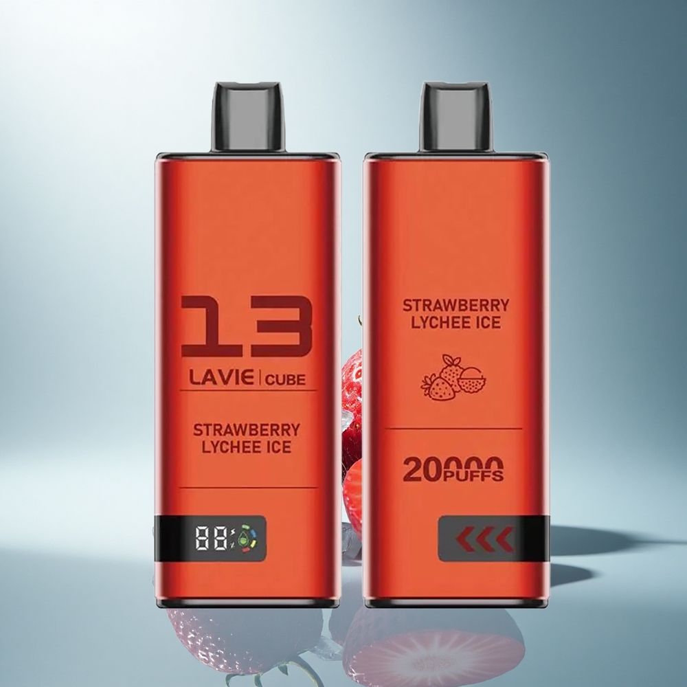 Lavie Cube 20000 Puffs Ягода Личи Лед 28ML 5% Type C