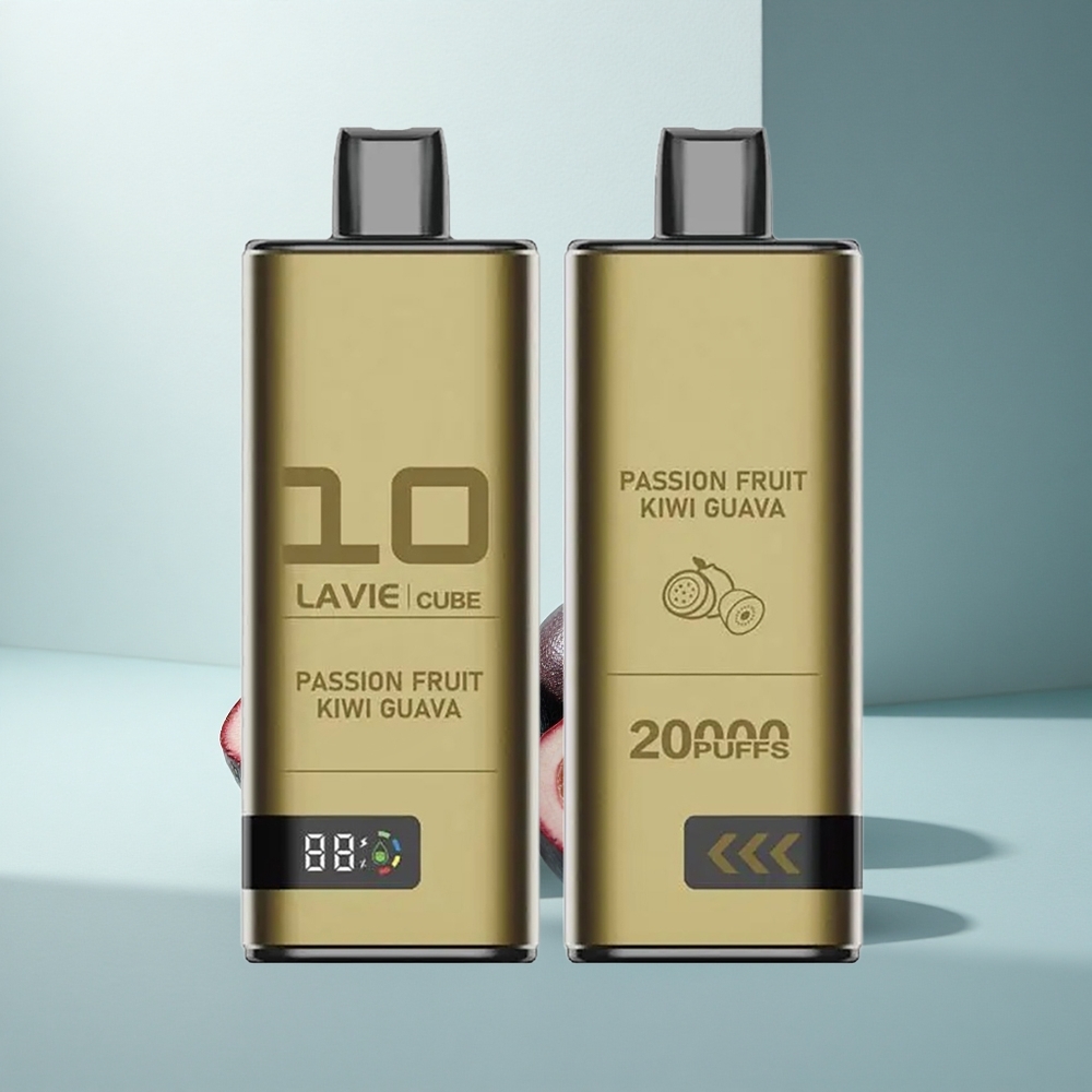 Lavie Cube 20000 Puffs Плод на страста Маркуя Гуава 28ML 600mAh Type C