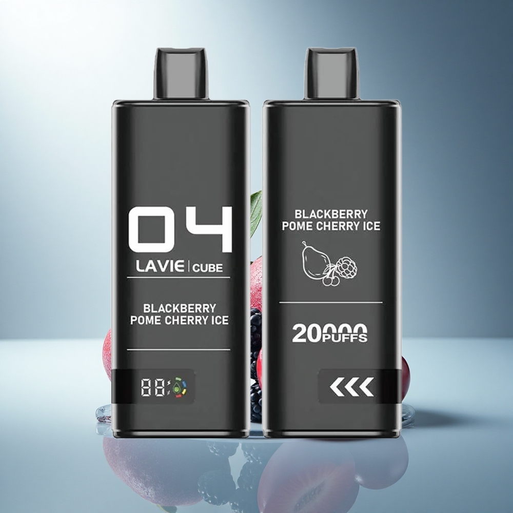 Lavie Cube 20000 Puffs Черна боровинка с вишна лед 28ML Type C