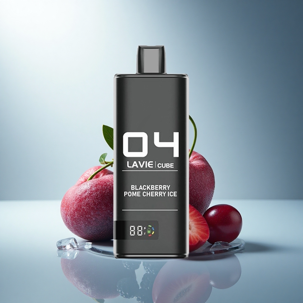 Lavie Cube 20000 Puffs Черна боровинка с вишна лед 28ML Type C