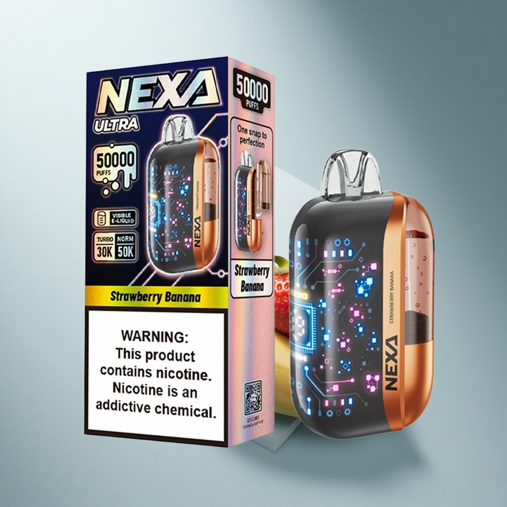 NEXA Ultra 50000 Puffs Ягода Банан 20мл 5% Dual Mesh