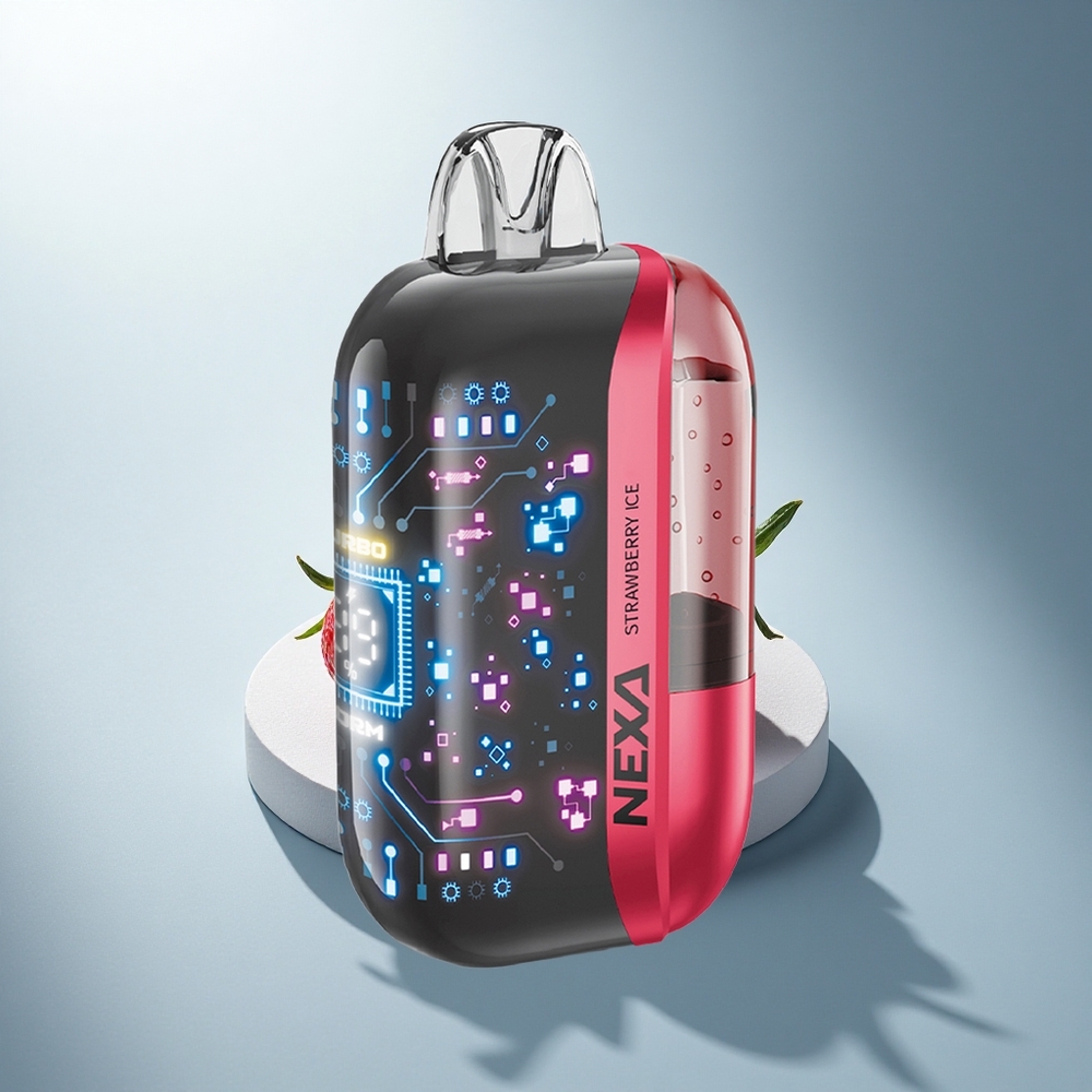 NEXA Ultra 50000 Puffs Ягодов Лед 20мл 5% Никотин Dual Mesh