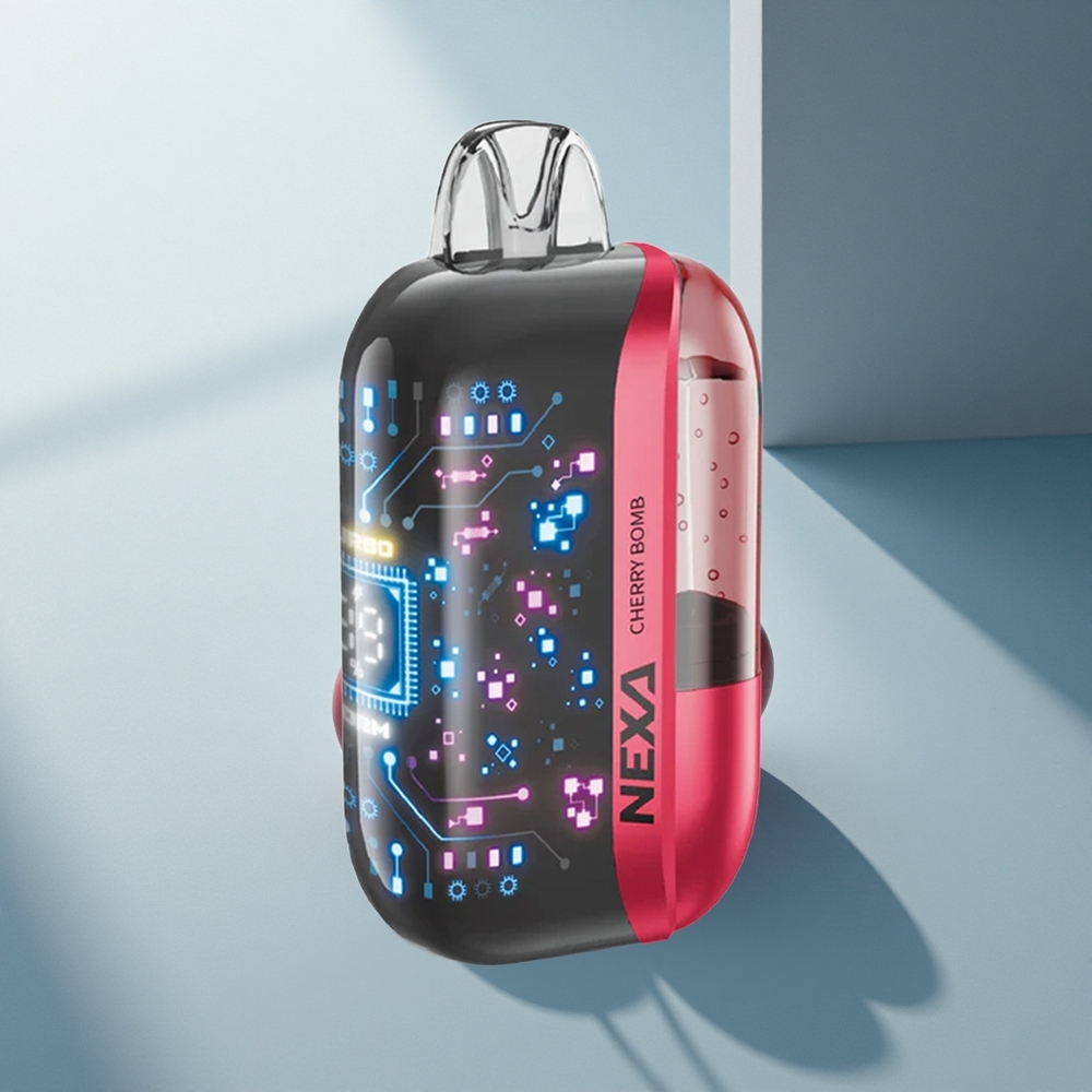 NEXA Ultra 50000 Puffs Черешов Бомп - 20мл, 5% Никотин, Двойна Мрежа