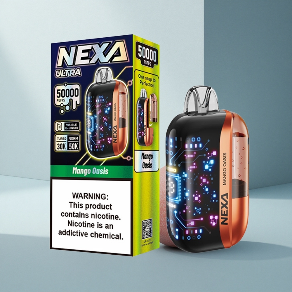 NEXA Ultra 50000 Puffs Манго Оазис 20мл 800мАч 0.9ом