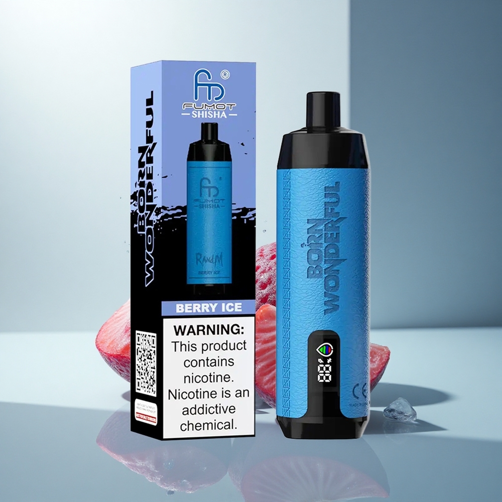 RandM Fumot Shisha 10000 Puffs Ягодов Лед с 18мл и 0.5% Никотин