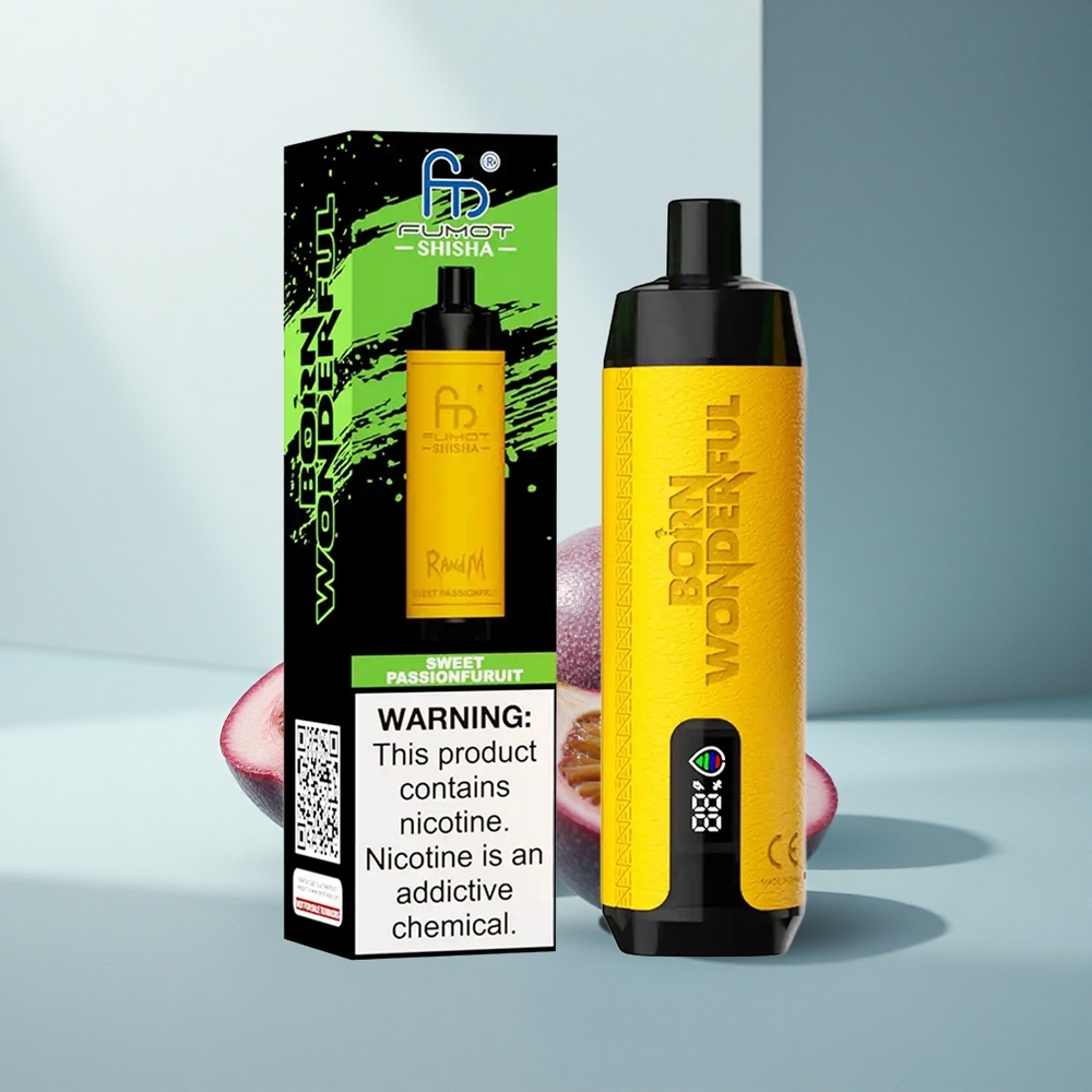 RandM Fumot Shisha 10000 Puffs Сладка Страстен Плод 18мл Тип-C 0.6ом