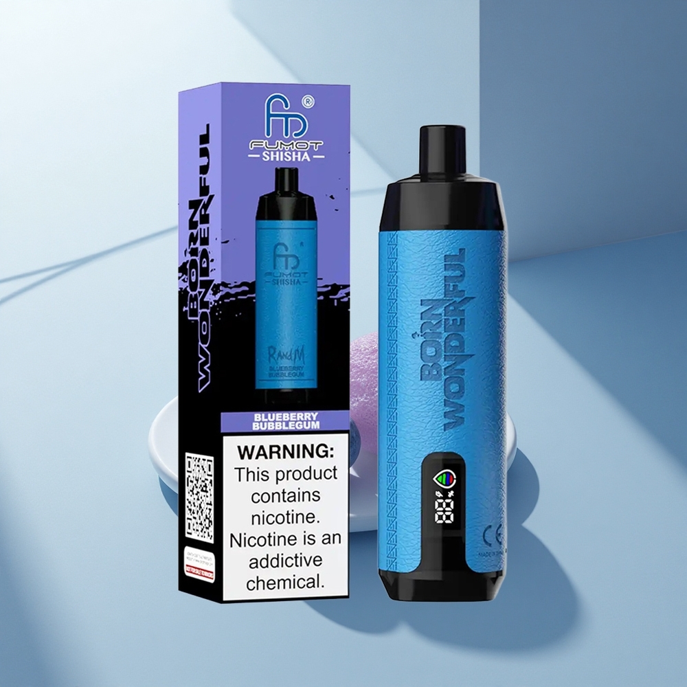 RandM Fumot Shisha 10000 Puffs Боровинка Мехурче LED 18мл 0.5%