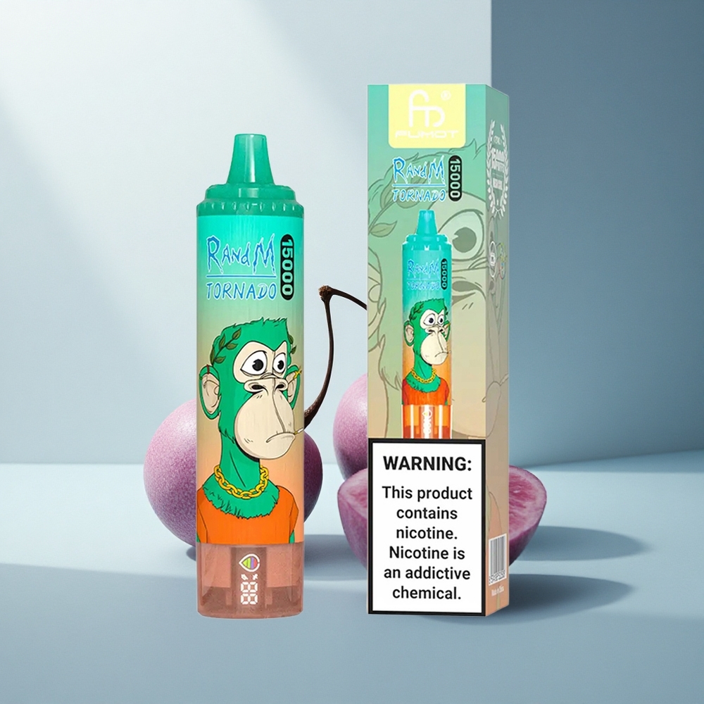 RandM Fumot Tornado 15000 Puffs Тройна Ягода 25мл 0.9 Ohm Mesh