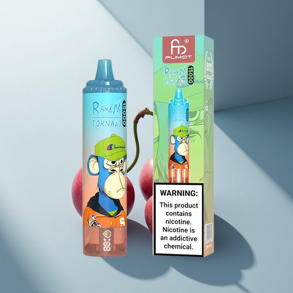 RandM Fumot Tornado 15000 Puffs Черешов Кола 25мл 850мAh Mesh