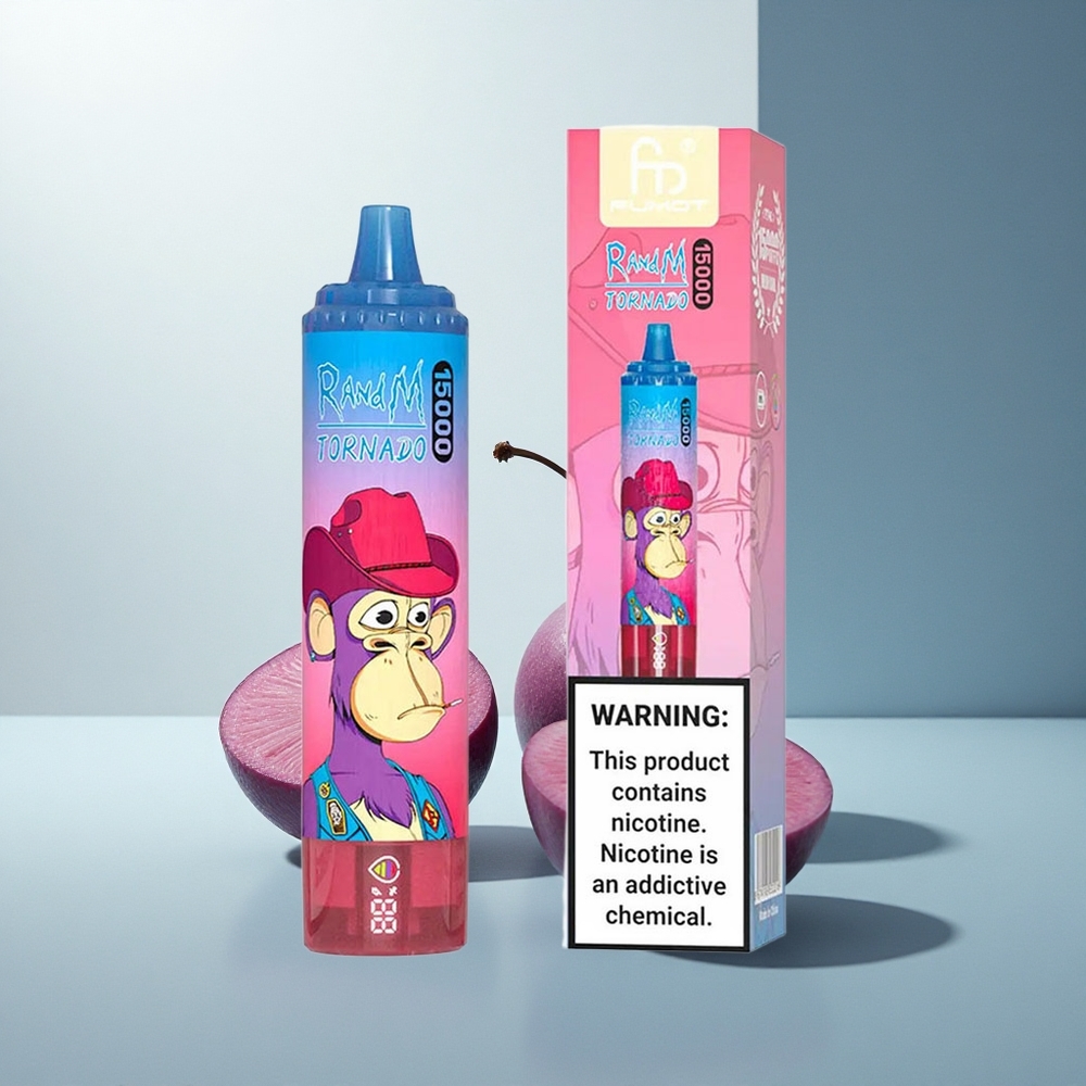 RandM Fumot Tornado 15000 Puffs Смесени Ягоди LCD 850mAh Mesh
