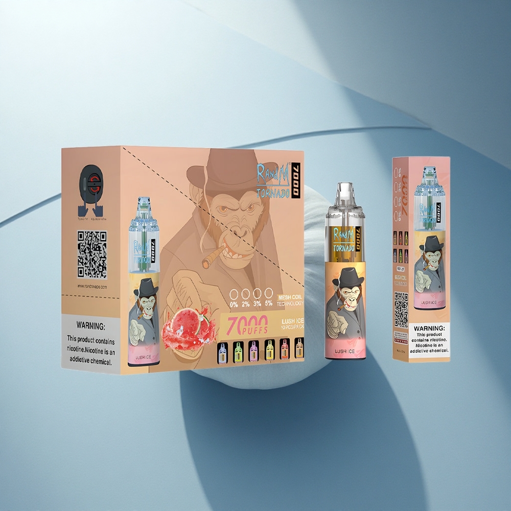 RandM Fumot Tornado 7000 Puffs Ледена Свежест Mesh 14ML Тип-C
