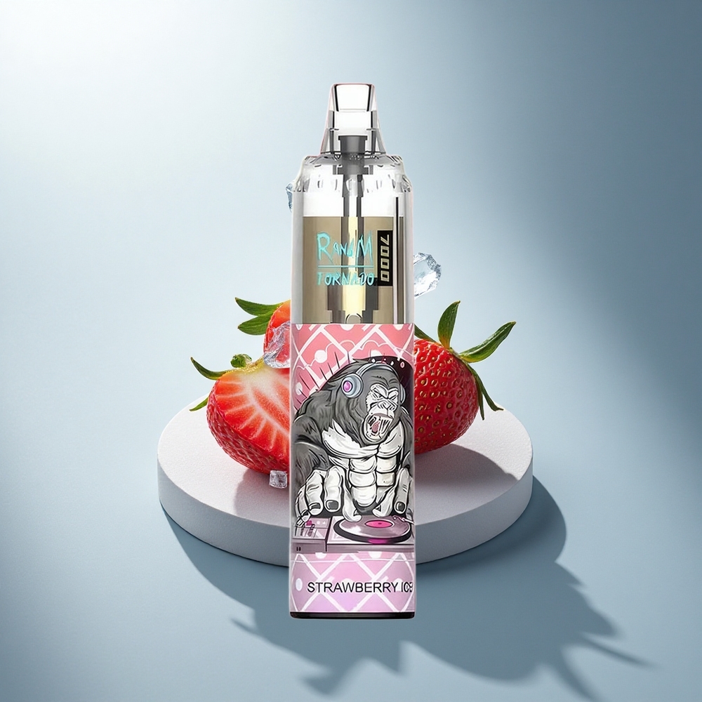 RandM Fumot Tornado 7000 Puffs Ягодов Лед RGB Мех