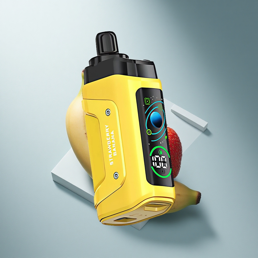 Razz Bar 45000 Puffs Ягода Банан Мрежово Намотка 20 мг/мл Никотин