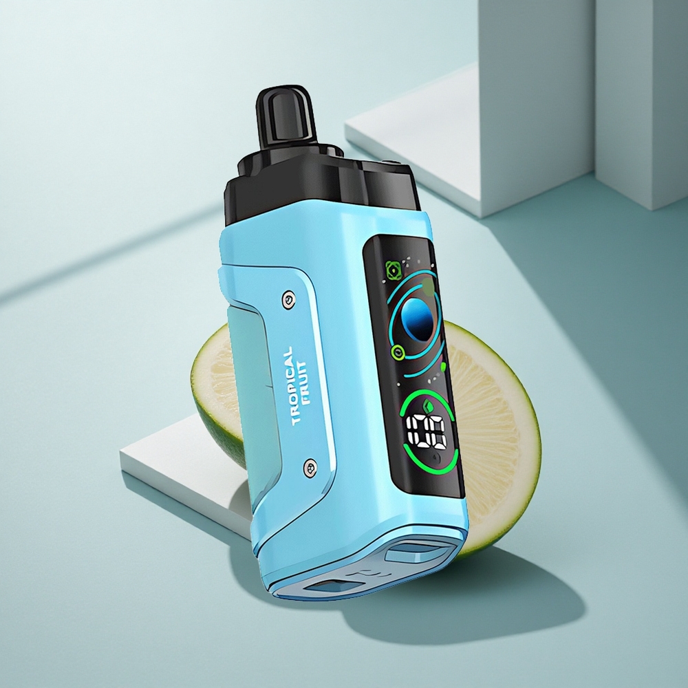 Razz Bar 45000 Puffs Тропически Плод Мех Спирала Тип-C