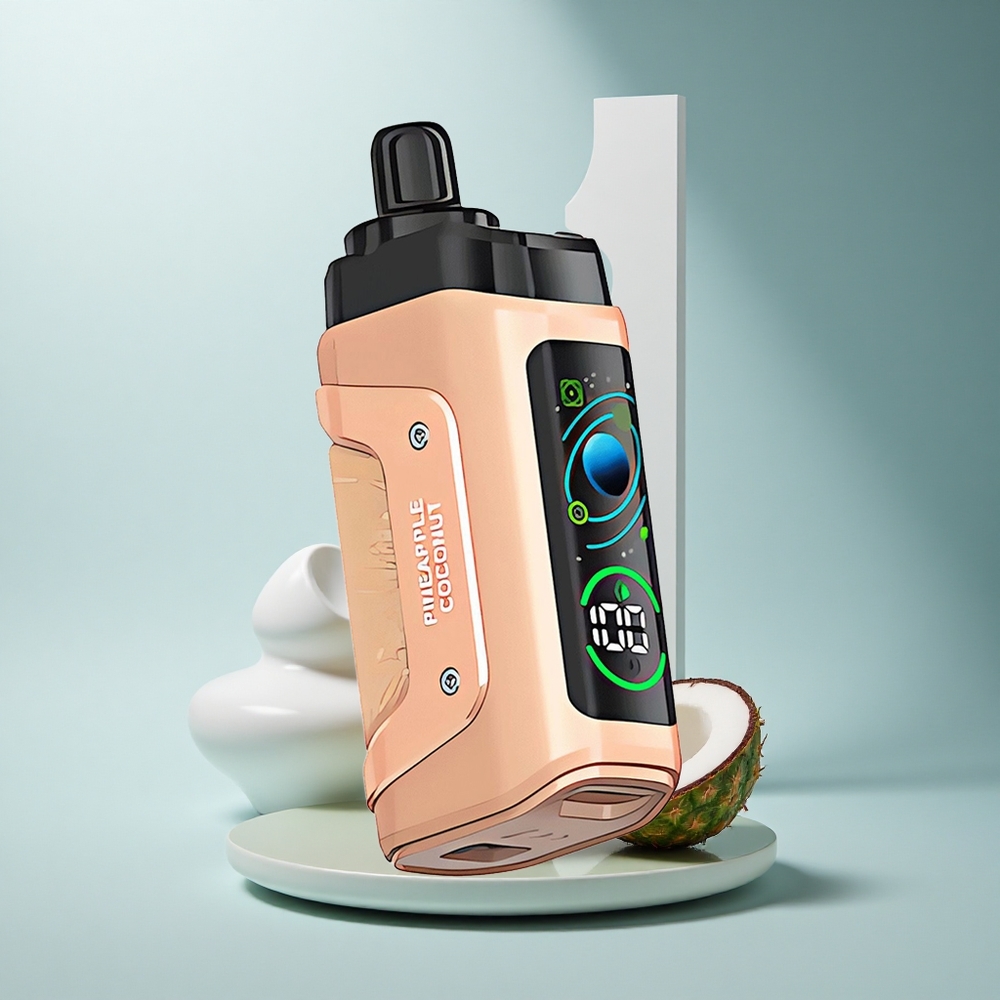 Razz Bar 45000 Puffs Ананас Кокос Мрежов Намотка Тип-C