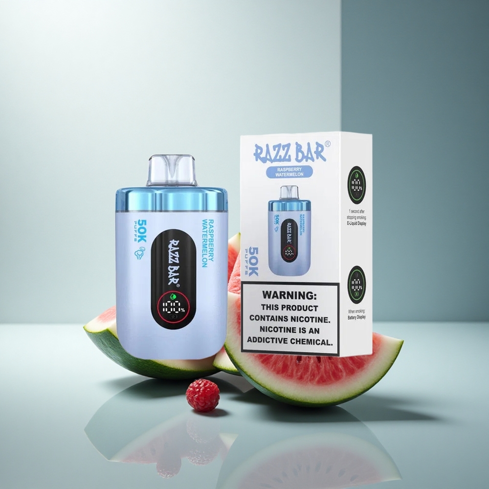 Razz Bar 50K Puffs Малинова Диня 1.0 Ohm Mesh Type-C