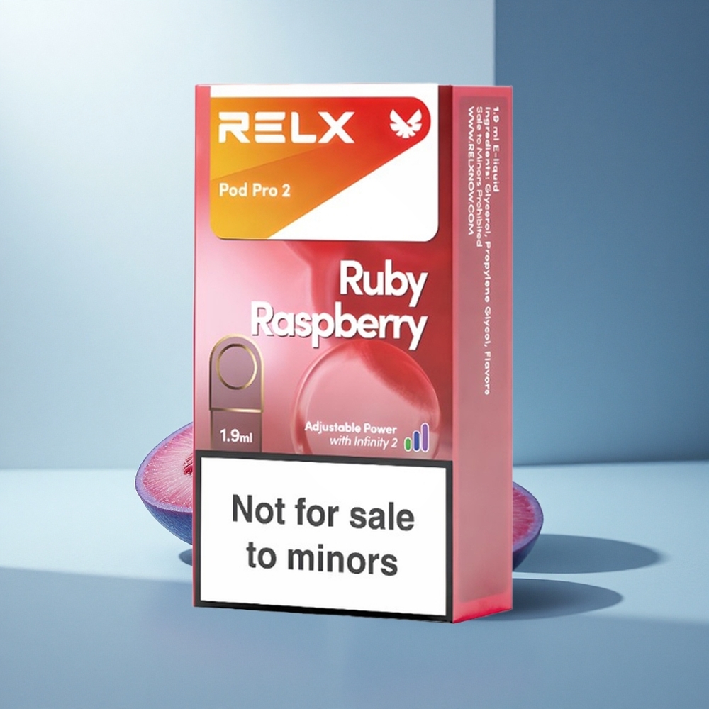 Relx Pod Pro 2 Vape Device Син Малина 0mg/ml 1.9ml Eco/Smooth/Boost