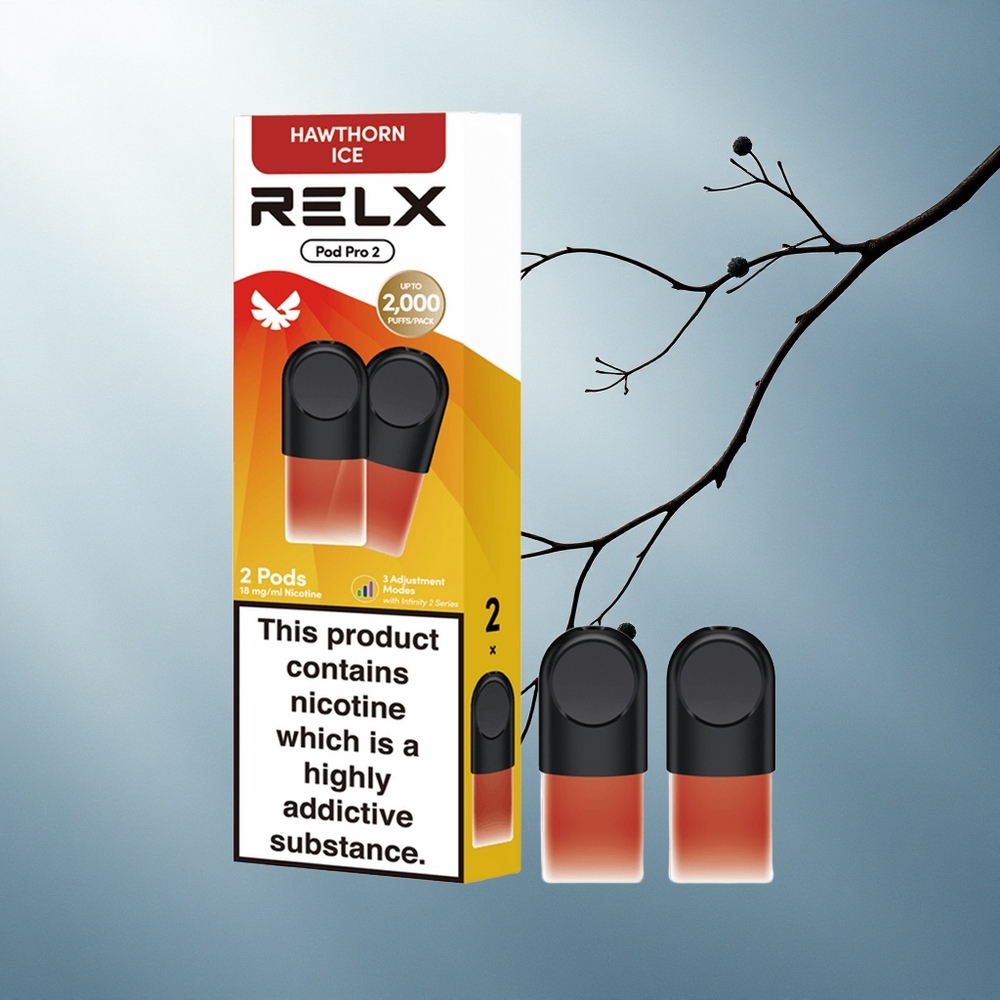 Relx Pod Pro 2 Vape Device Глод Лед 18мг/мл 1.9мл 3 Режима 2/3 Пакет