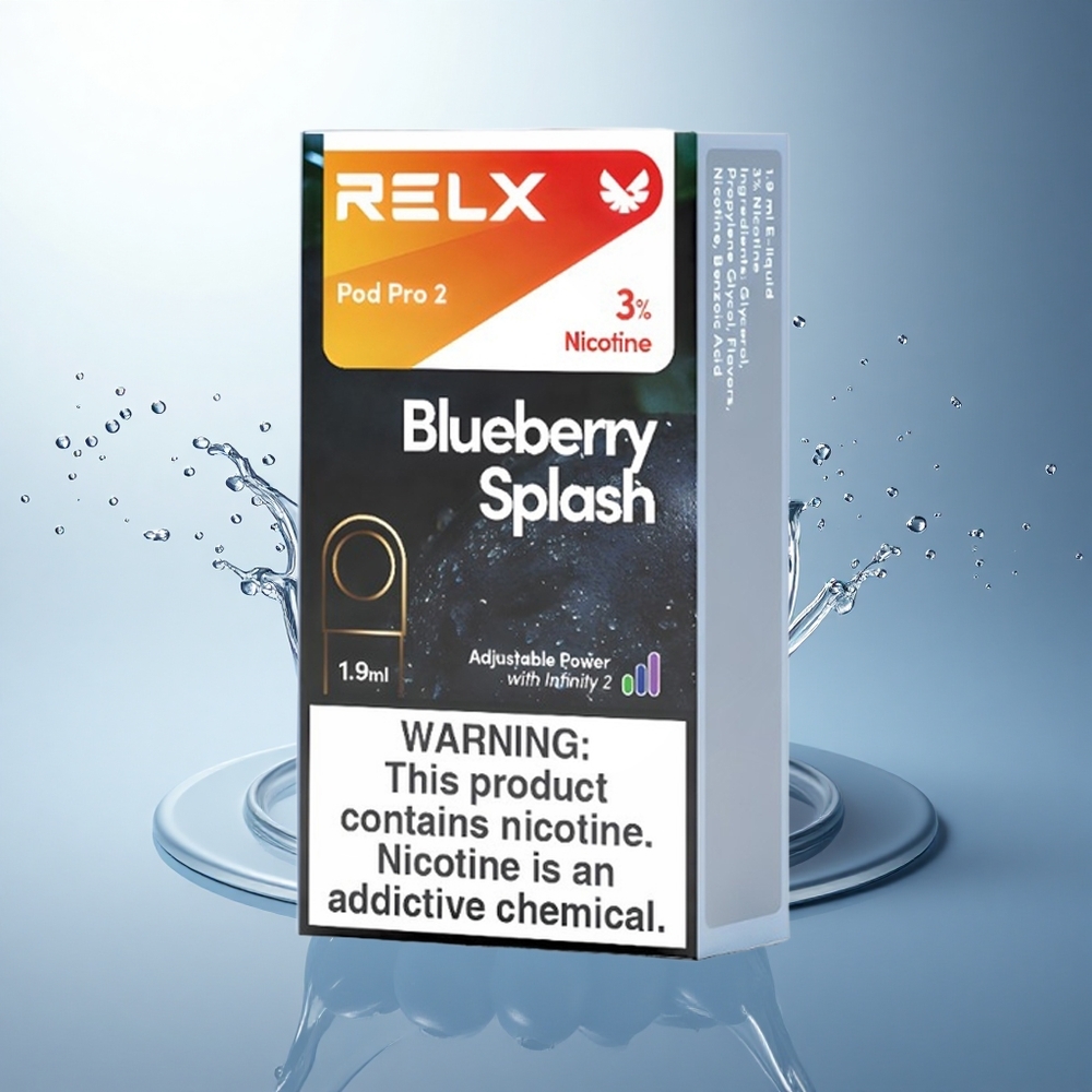 Relx Pod Pro 2 Vape Device Боровинков Сплеш 30mg/ml 1.9ml 3 Режима