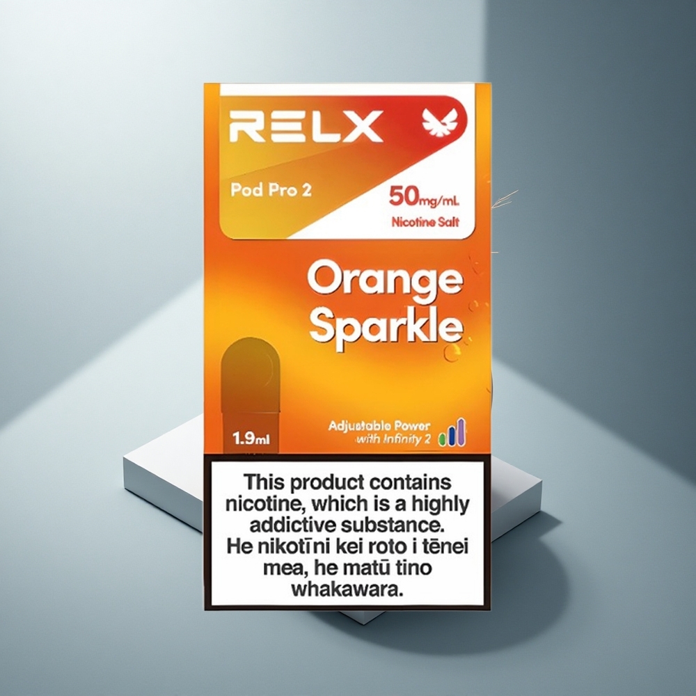 Relx Pod Pro 2 Vape Device Оранжева Искра 50mg/ml 1.9ml 3 режима