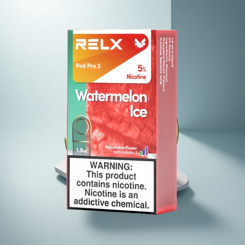 Relx Pod Pro 2 Vape Device Динена Лед 50mg/ml 1.9ml 5.5W/6.5W/8W
