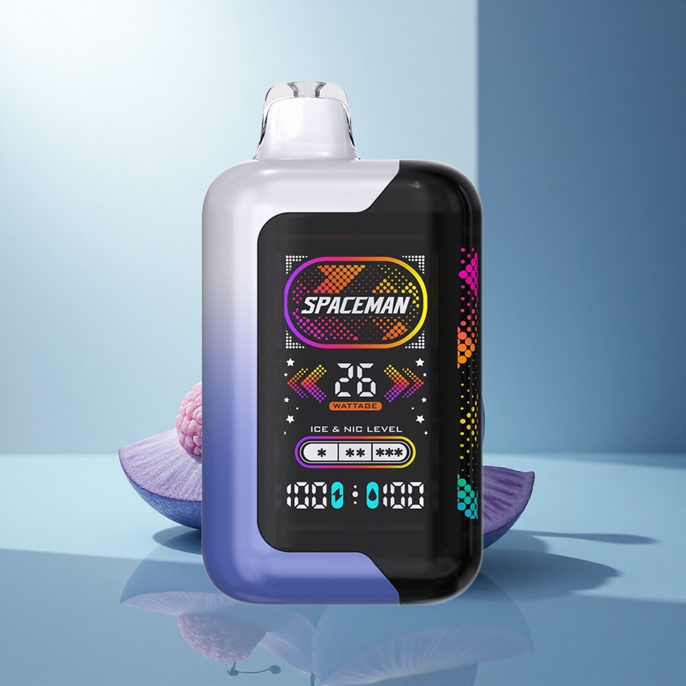 SMOK SPACEMAN SP40000 Puffs Синьо Малинов Лед 1000mAh 20ml 50mg