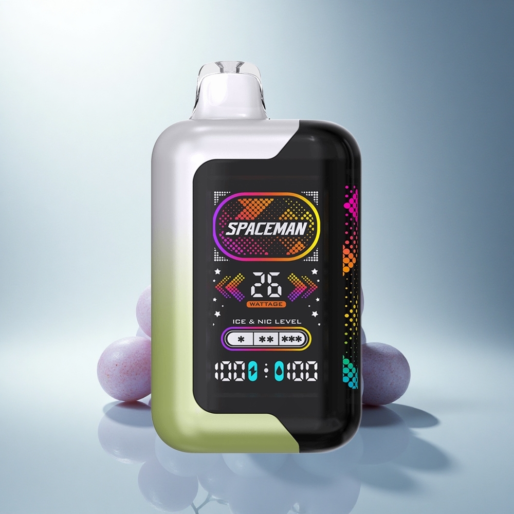 SMOK SPACEMAN SP40000 Puffs Бял Грозд Лед 1000mAh 20ml