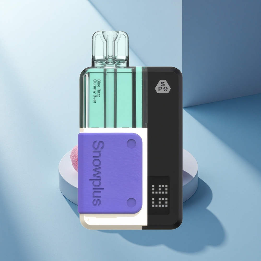Snowplus Swift 15000 Puffs Pod Kit Синьо Малинова Гумени Мечета 2+10 мл Dual Mesh
