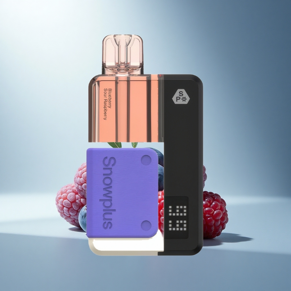 Snowplus Swift 15000 Puffs Pod Kit Боровинка Кисела Малина Dual Mesh 1000 mAh