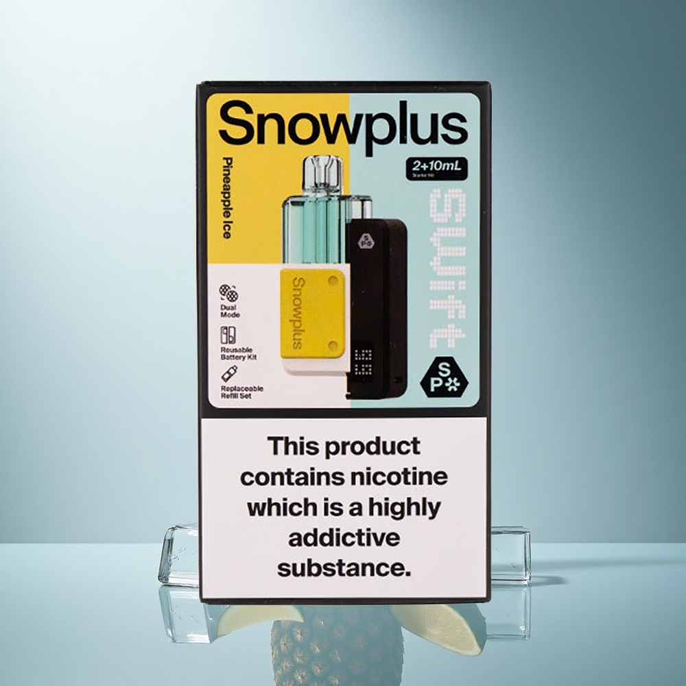 Snowplus Swift 5000 Puffs Ананас Лед 1000 mAh Dual Mesh