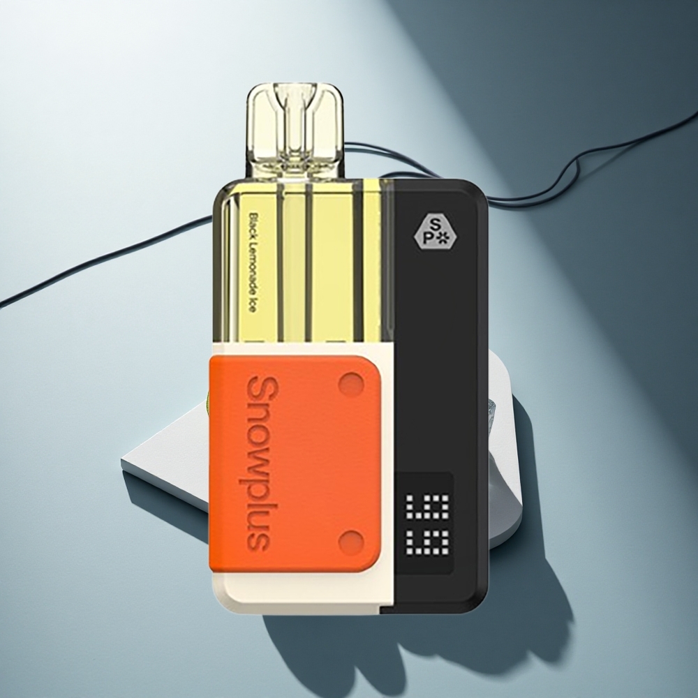 Snowplus Swift 5000 Puffs Черен Лимонадов Лед Dual Mesh 1000 mAh