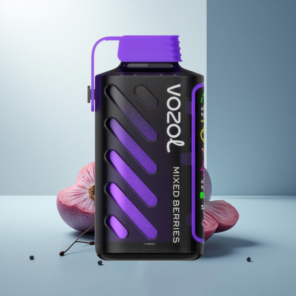 VOZOL Gear Power 20000 Puffs Смесени Горски Плодове с Двойна Мрежова Намотка и 20mL