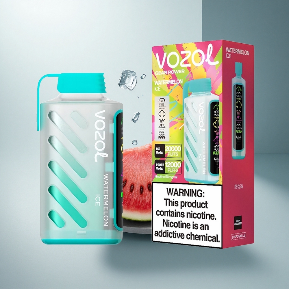 VOZOL Gear Power 20000 Puffs Динена Лед с Dual Mesh Coil и 20mL