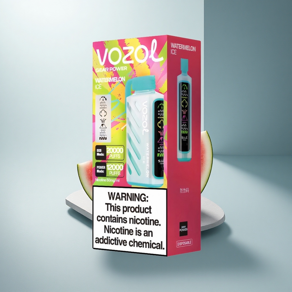 VOZOL Gear Power 20000 Puffs Динена Лед с Dual Mesh Coil и 20mL