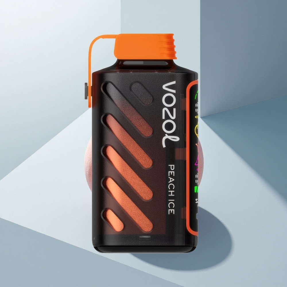VOZOL Gear Power 20000 Puffs Праскова Лед с Dual Mesh Coil и 20mL