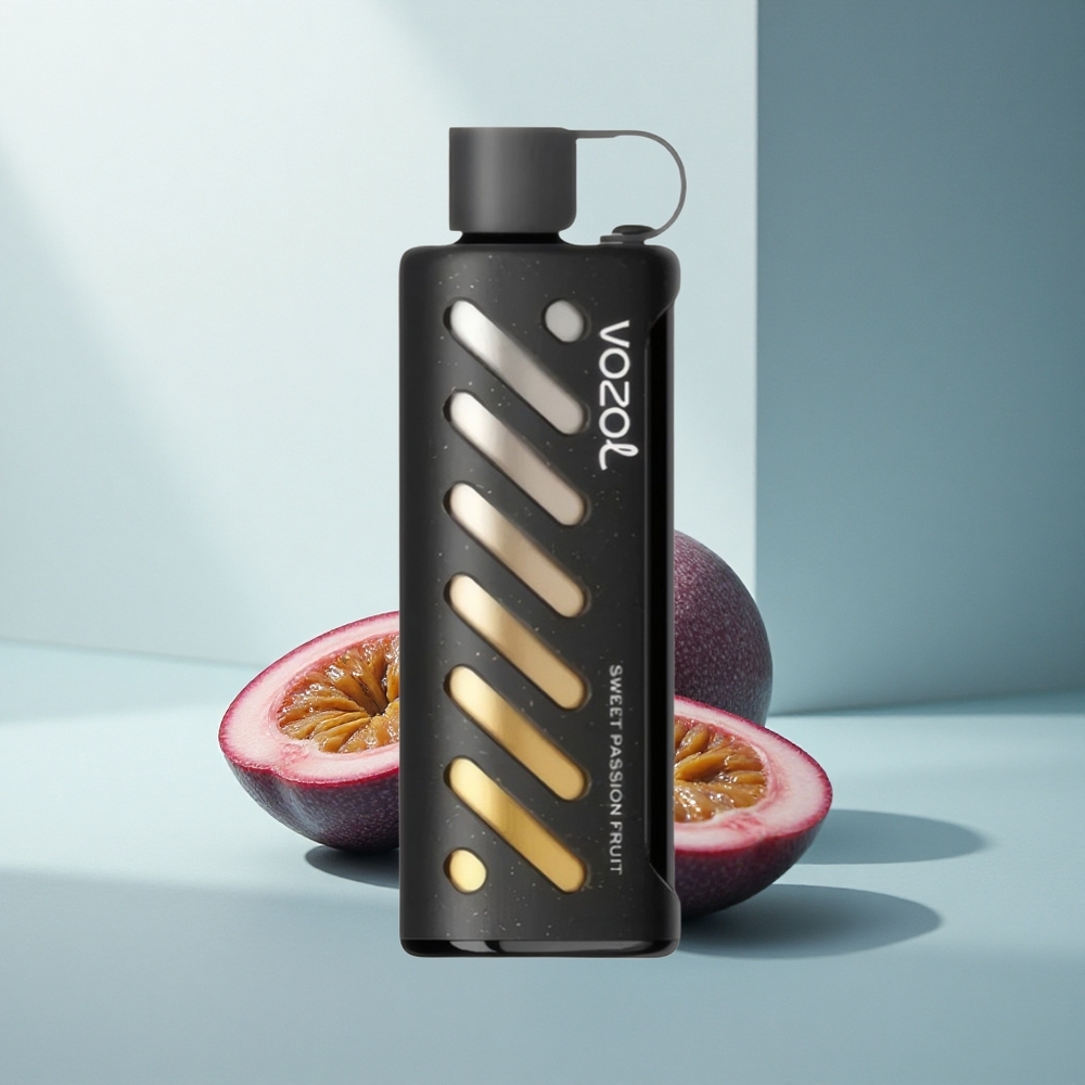 VOZOL Gear Shisha 25000 Puffs Сладка Пъстра Фруктова Страст със 1000mAh Батерия и Dual Mesh Dual Modes