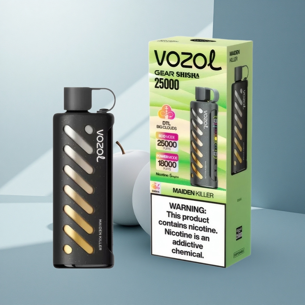 VOZOL Gear Shisha 25000 Puffs Убиец на девици 25000 Въздуха 30 Аромата Dual Mesh