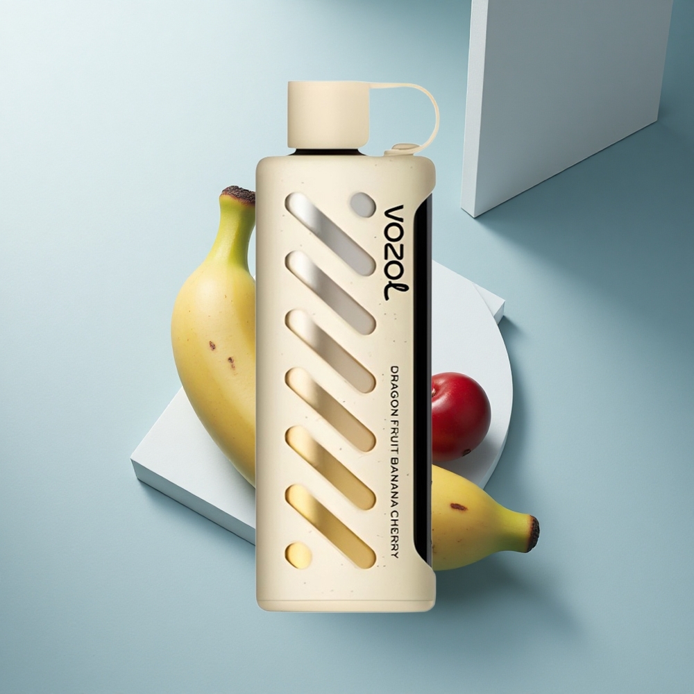 VOZOL Gear Shisha 25000 Puffs Драконов плод Банан Череша с Dual Mesh и 1000mAh