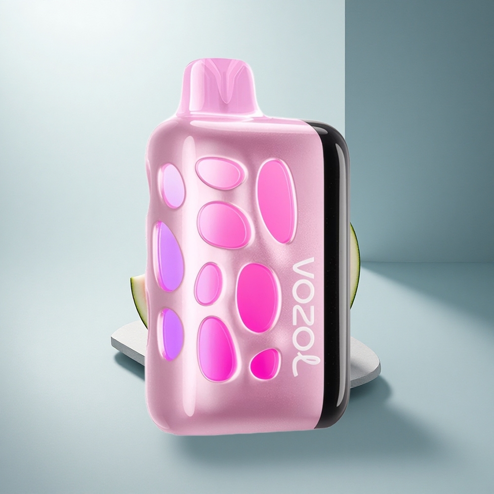 VOZOL RAVE 40000 Puffs Лятена Диня с Вибриращ Блясък и Бързо Зареждане