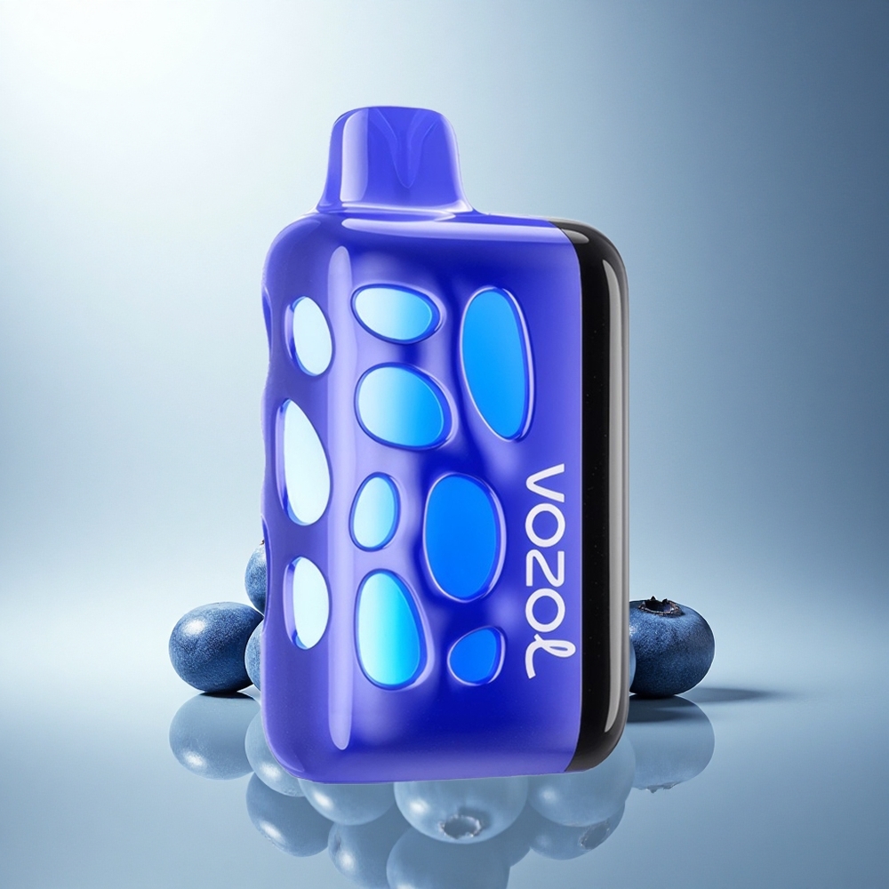 VOZOL RAVE 40000 Puffs Боровинков Лед с Вибрации и Бързо Зареждане