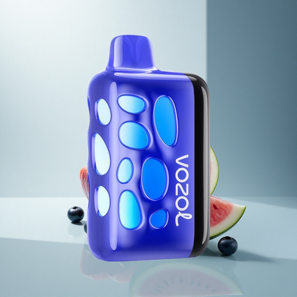 VOZOL RAVE 40000 Puffs Боровинкова Диня с Вибриращ Блясък и Парти Режим