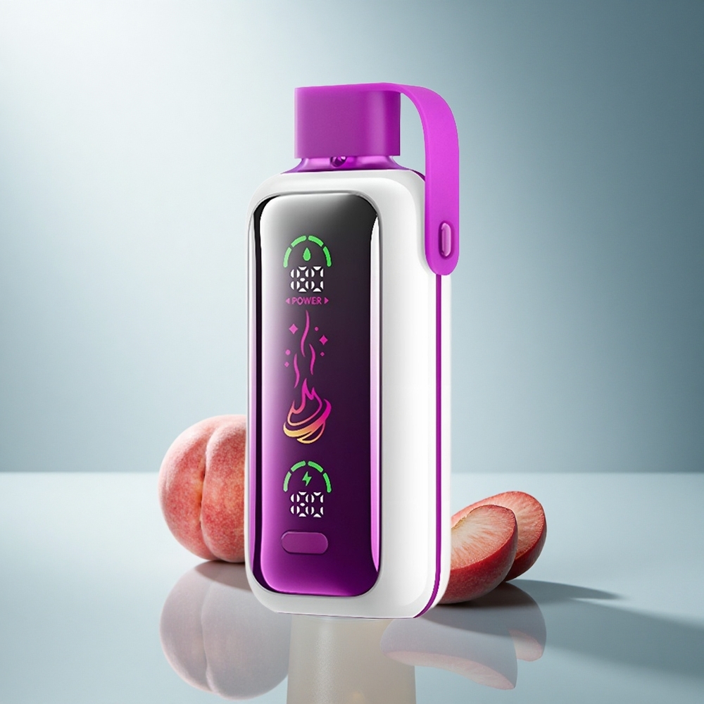VOZOL Star 20000 Puffs Сок праскова лед с двойна мрежа и 650mAh батерия