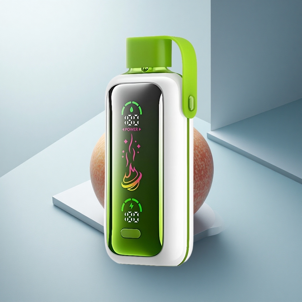 VOZOL Star 20000 Puffs Двойна Ябълка Лед с Двойна Мрежа и HD Екран