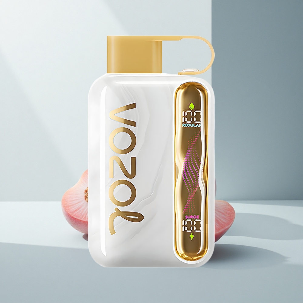 VOZOL STAR 40000 Puffs Бял Праскова Малина 1000mAh Type-C 20/50mg